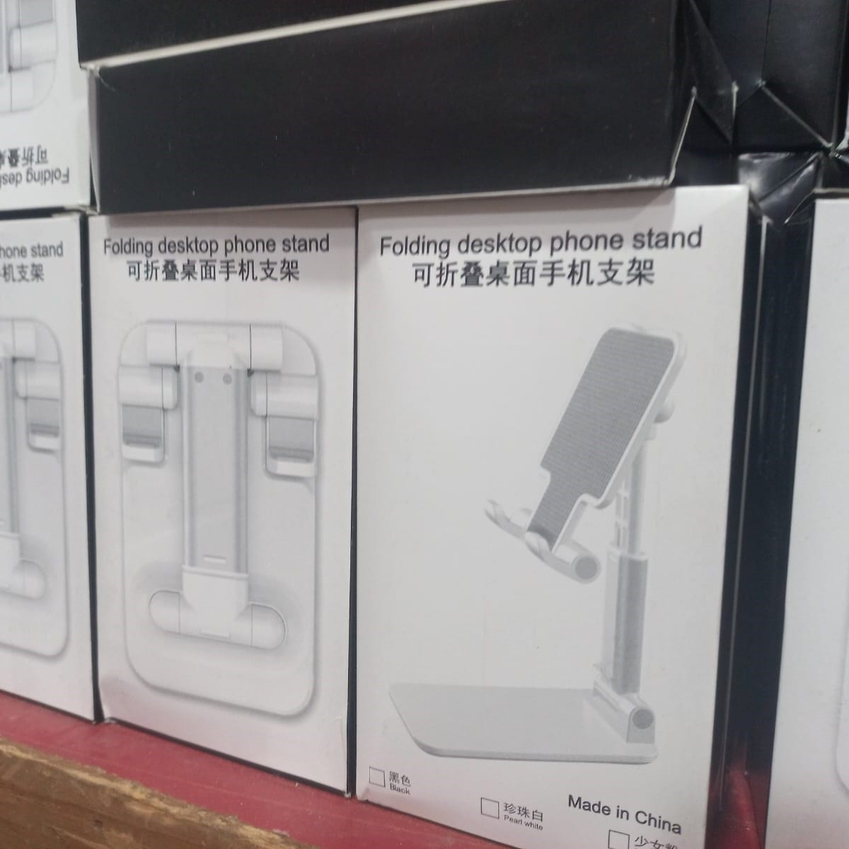 Adjustable Foldable Phone & Tablet Stand ā Portable Desktop Holder for Smartphones and Tablets