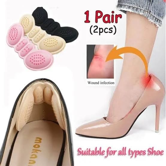 1 PAIR High Heel Cushion Pads โ Gel Shoe Inserts for Women, Heel & Forefoot Pain Relief