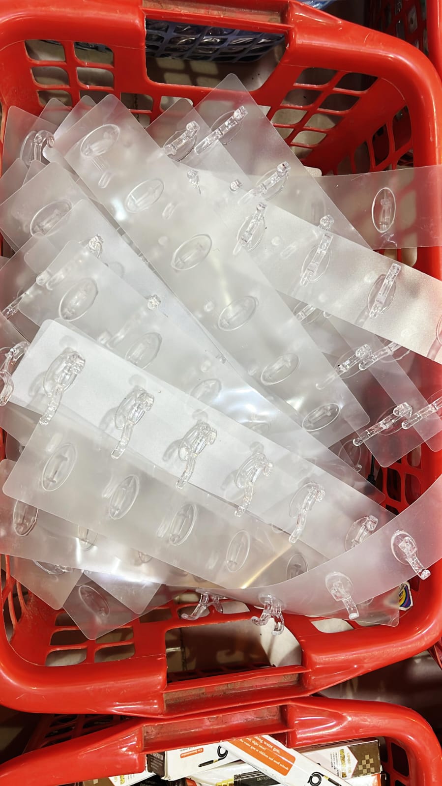 Self Adhesive Wall Hooks ā 6 Pack Transparent Hooks for Bathroom, Kitchen & Home Organization