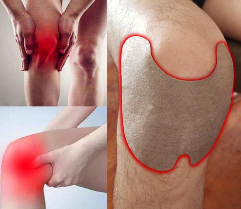 Herbal Knee Pain Relief Patches – Natural Knee Support Patches for Joint, Arthritis & Muscle Relief | 10 Pack