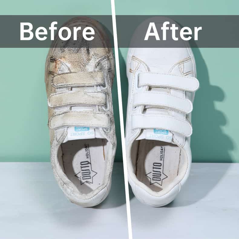 Shoe Shine Cleaning Wipes – Instant Leather & Sneaker Cleaner | Disposable Shoe Polish Wipes for White Shoes, Boots & Bags (80 Wipes)