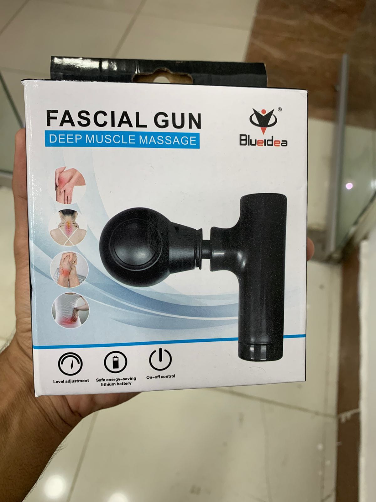 Mini Massage Gun – Portable Deep Tissue Muscle Massager | Rechargeable Percussion Massage Gun for Neck, Back, Shoulders & Legs