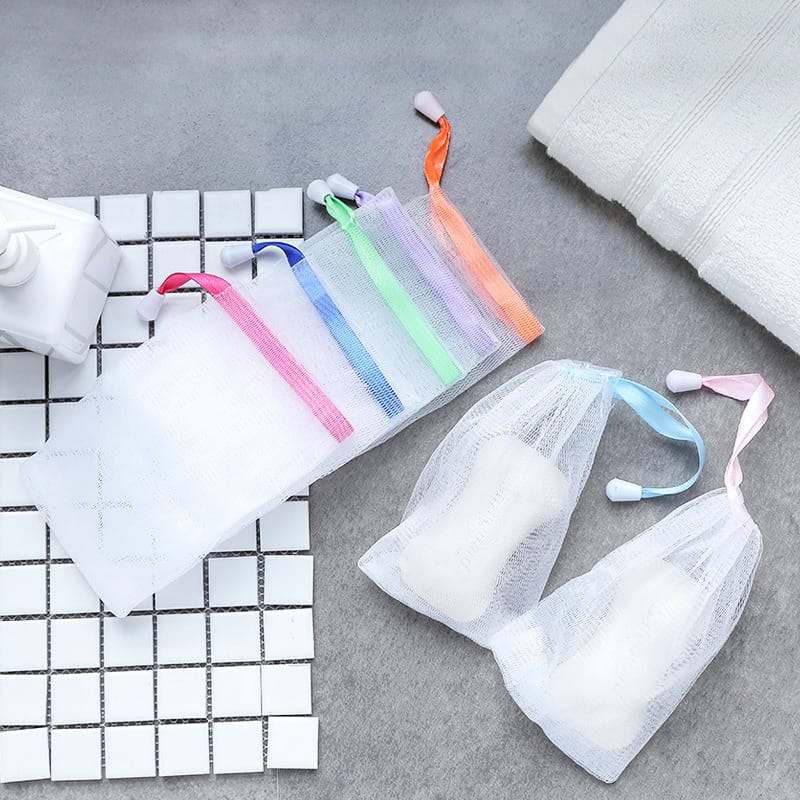 Reusable Soap Saver & Foaming Mesh Bag
