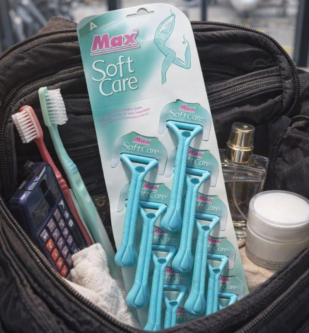 Max Soft Care Disposable Razors for Women – Smooth & Comfortable Shaving Razors, 12 Pack