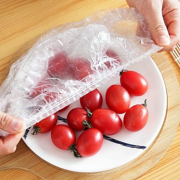 Reusable Food Storage Cover – Elastic Stretch Mesh Food Saver Cover for Fruits, Vegetables & Plates