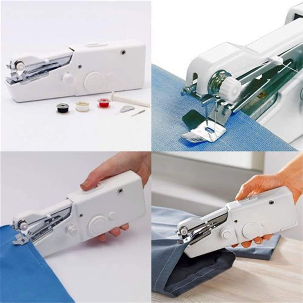 Portable Mini Sewing Machine – Handheld Electric Sewing Machine for Quick Clothing Repairs & DIY