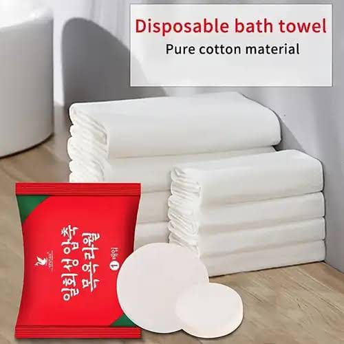 Disposable Cotton Bath Towels – Soft Single-Use Travel Towels for Hotels, Spa & Personal CareDisposable Cotton Bath Towels – Soft Single-Use Travel Towels for Hotels, Spa & Personal Care