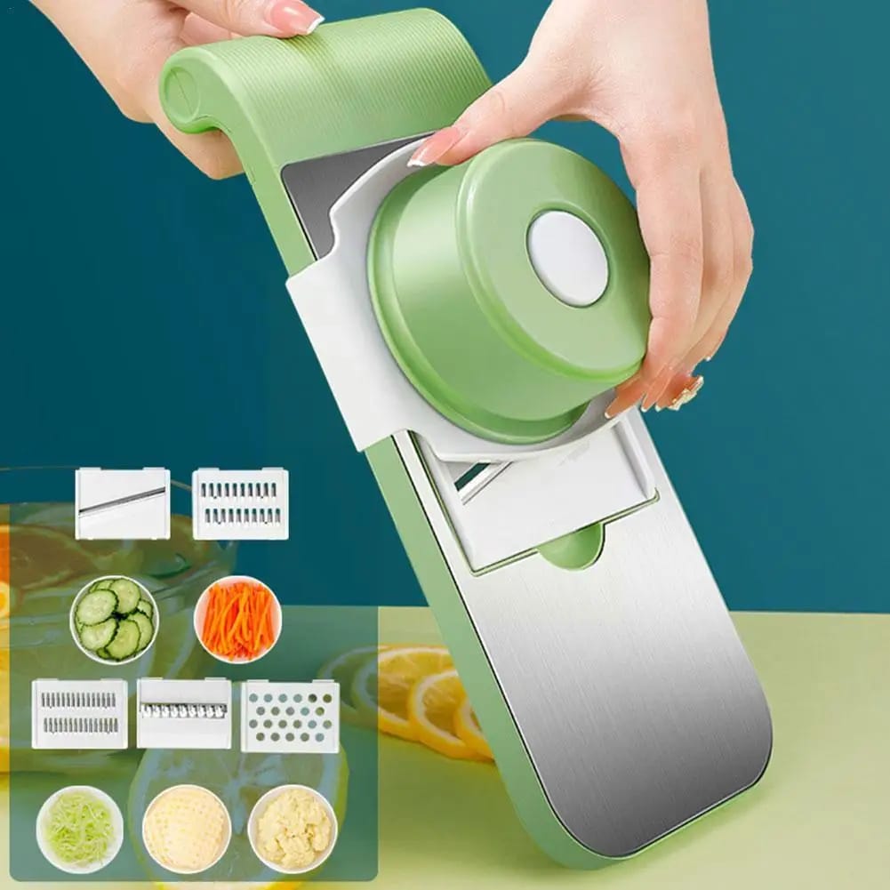 4-in-1 Vegetable Slicer & Grater – Multifunctional Mandoline Cutter for Kitchen Food Preparation