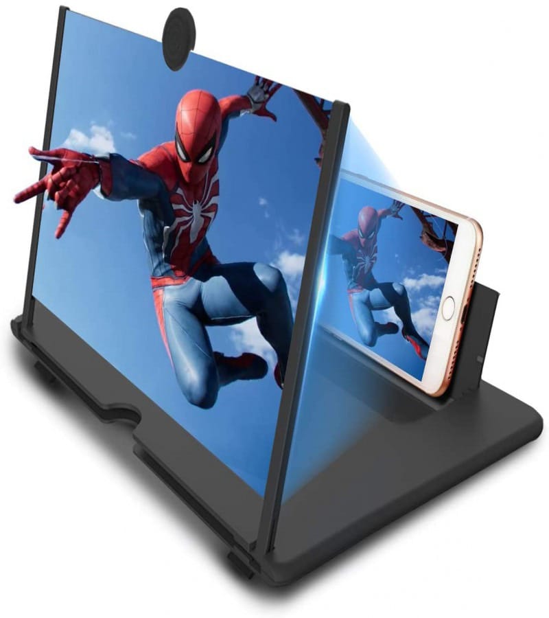 3D LED Makeup Mirror – Portable Folding Vanity Mirror with Adjustable Magnification