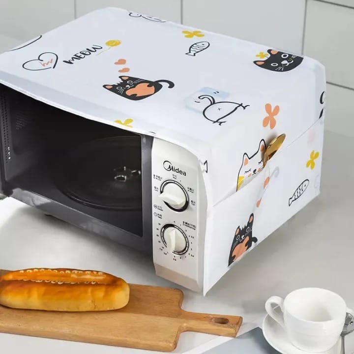 Microwave Oven Cover – Dustproof & Waterproof Protective Cover for Microwave Oven, 85×35cm