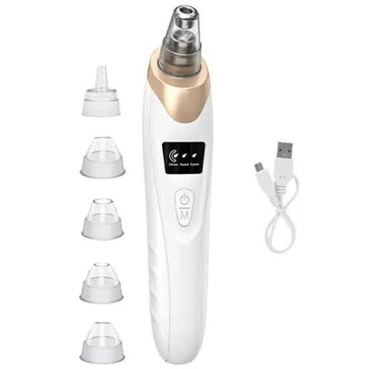 Electric Blackhead Remover Vacuum – Rechargeable Pore Cleaner & Facial Extractor with LED Screen