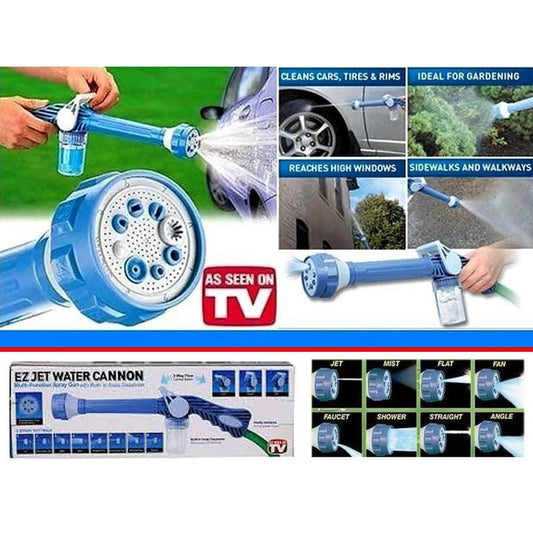 Multi-Function High-Pressure Water Hose Nozzle – Adjustable Car Wash & Garden Power Sprayer
