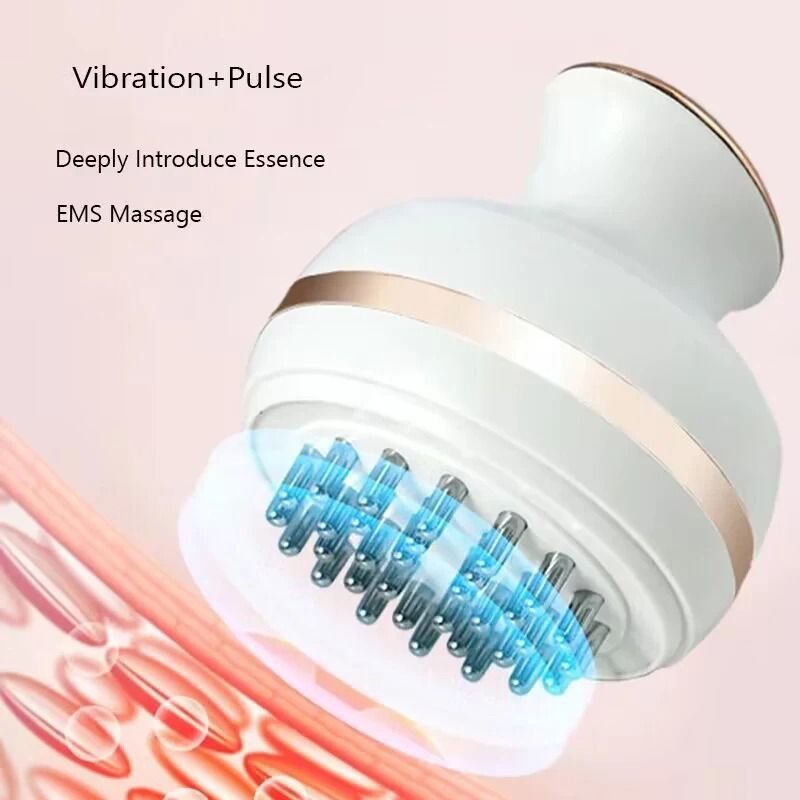 Electric Scalp & Body Massager with Interchangeable Massage Heads