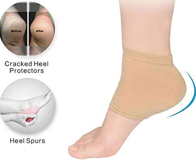 Arch Support & Heel Compression Sleeve – Plantar Fasciitis Relief Foot Wrap