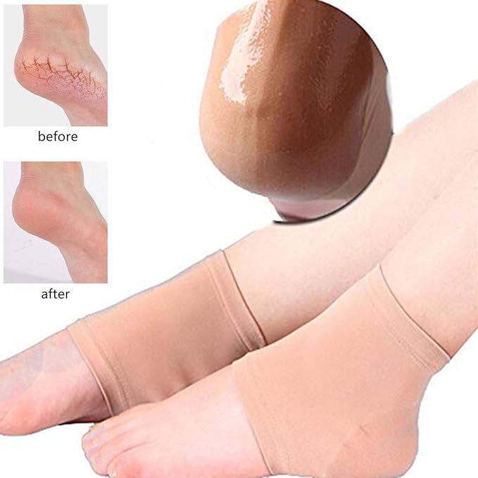 Arch Support & Heel Compression Sleeve – Plantar Fasciitis Relief Foot Wrap